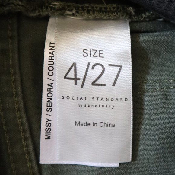 SANCTUARY Social Standard Camo High-Rise Jeans 4 - Picture 9 of 15